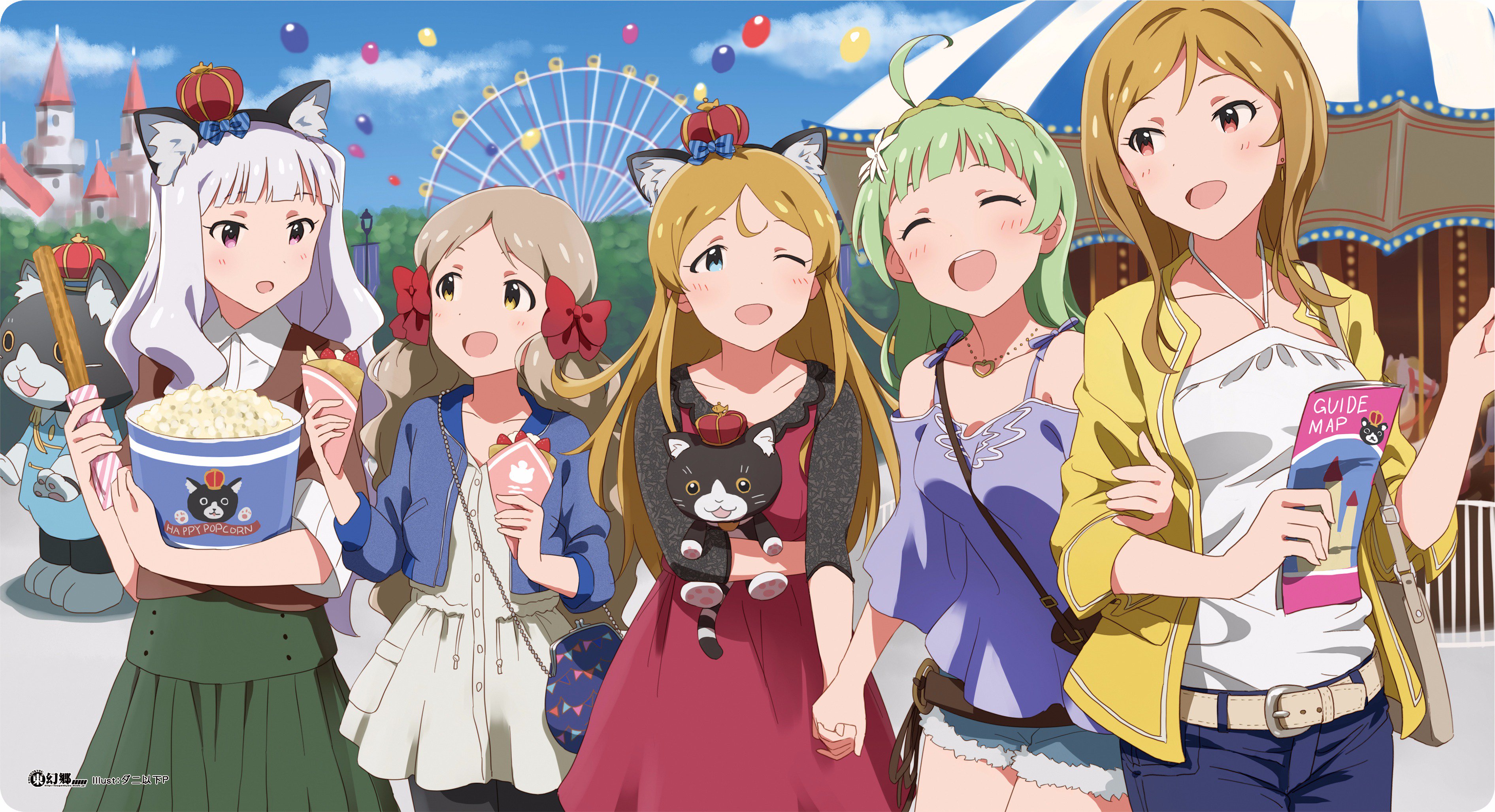 アイドルマスター ミリオンライブ プレイマット 東幻郷 C88 乙女