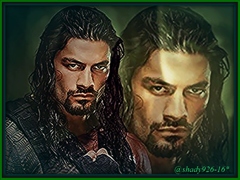 Shady926's tweet photo. One Roman in the Ring is enough..#2BigDogs #BattlesMany #NeverSurviveTheWar #RawTellsAll #LongWait @HandyRed #Angry https://t.co/pcoQ4pp0L3