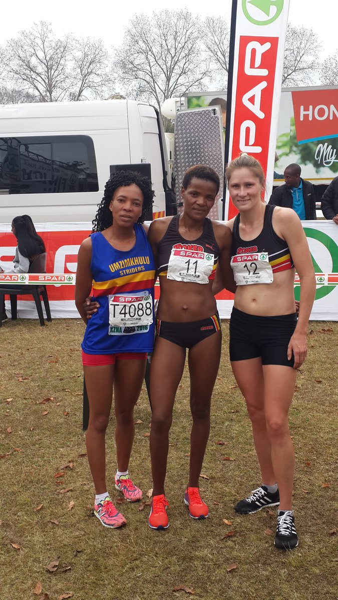 Well done to my <a href="/BoxerStores/">Boxer</a> athletics Club team mates <a href="/lebzadonna/">lebodonna</a> winning Pmb Spar 10km and <a href="/CorneliaJouber1/">Cornelia Joubert</a> 3rd.