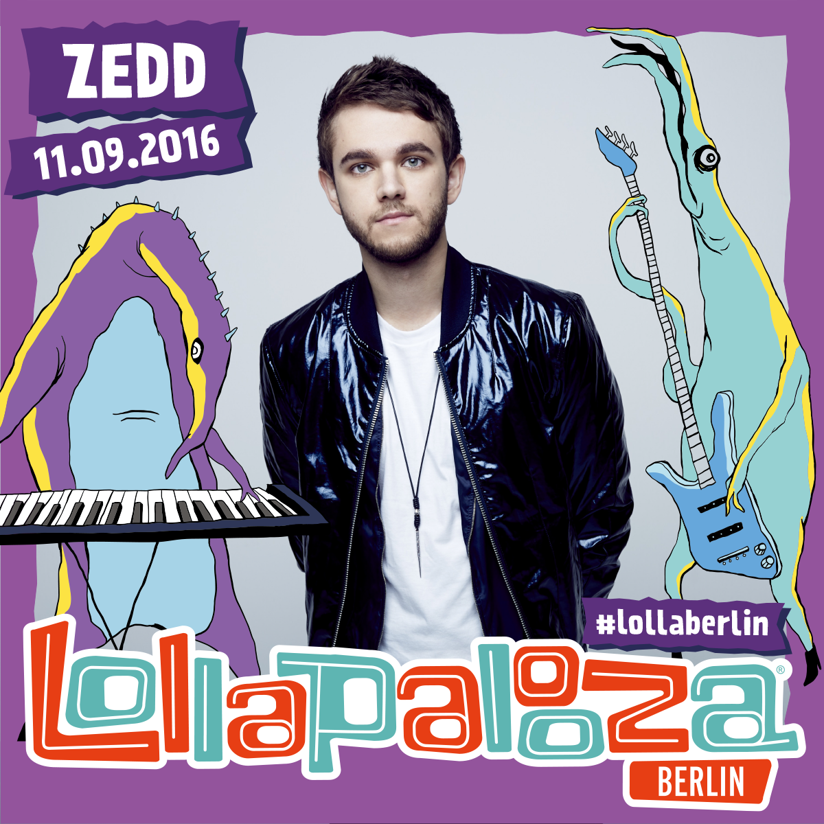 Everything started when he sent his music to #Skrillex: <a href="/zedd/">Zedd</a> at #lollaberlin! ✌️ #lollapalooza #zedd