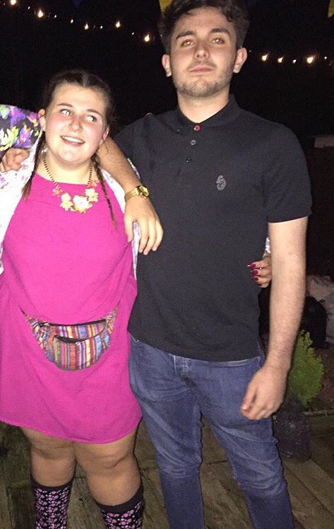 Me and the missus. Happy anniversary babe👊❤️