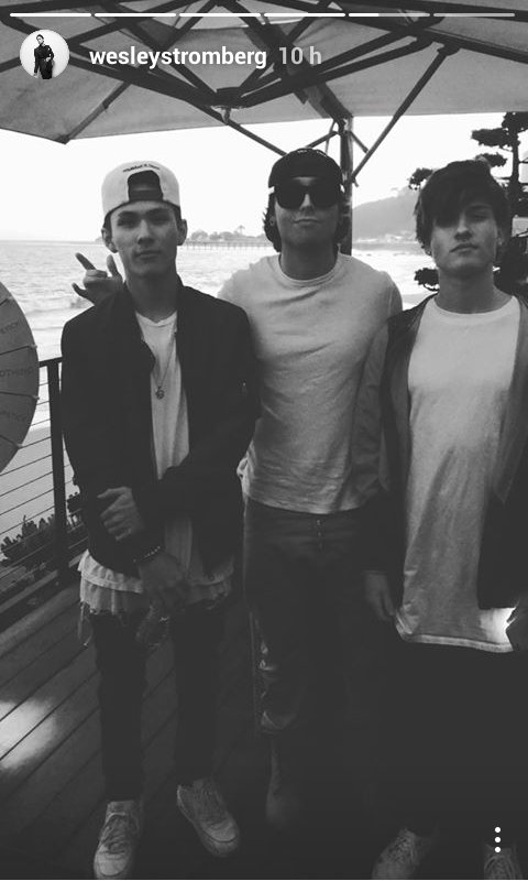 Emblem3Arg's tweet image. Wesley publico estas fotos en la nueva modalidad de Instagram, recientemente.