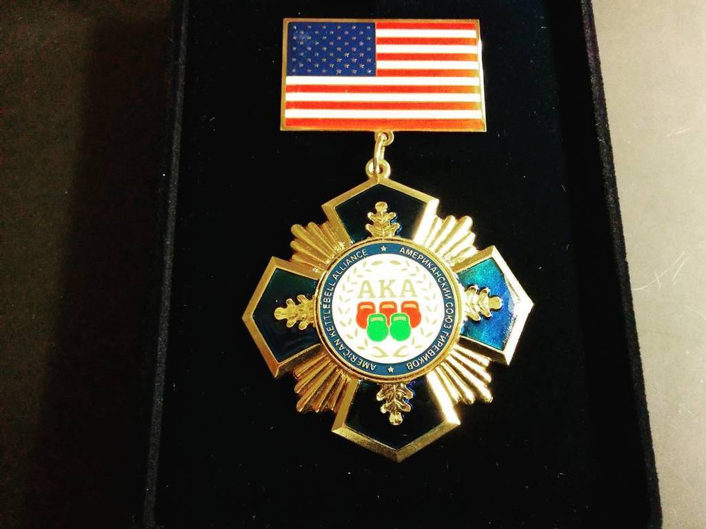 icechamber's tweet photo. Medal of honor presented to Ice Chamber by American Kettlebell Alliance for producing the … https://t.co/yjStE5pgX7 https://t.co/XcTqEcl79U