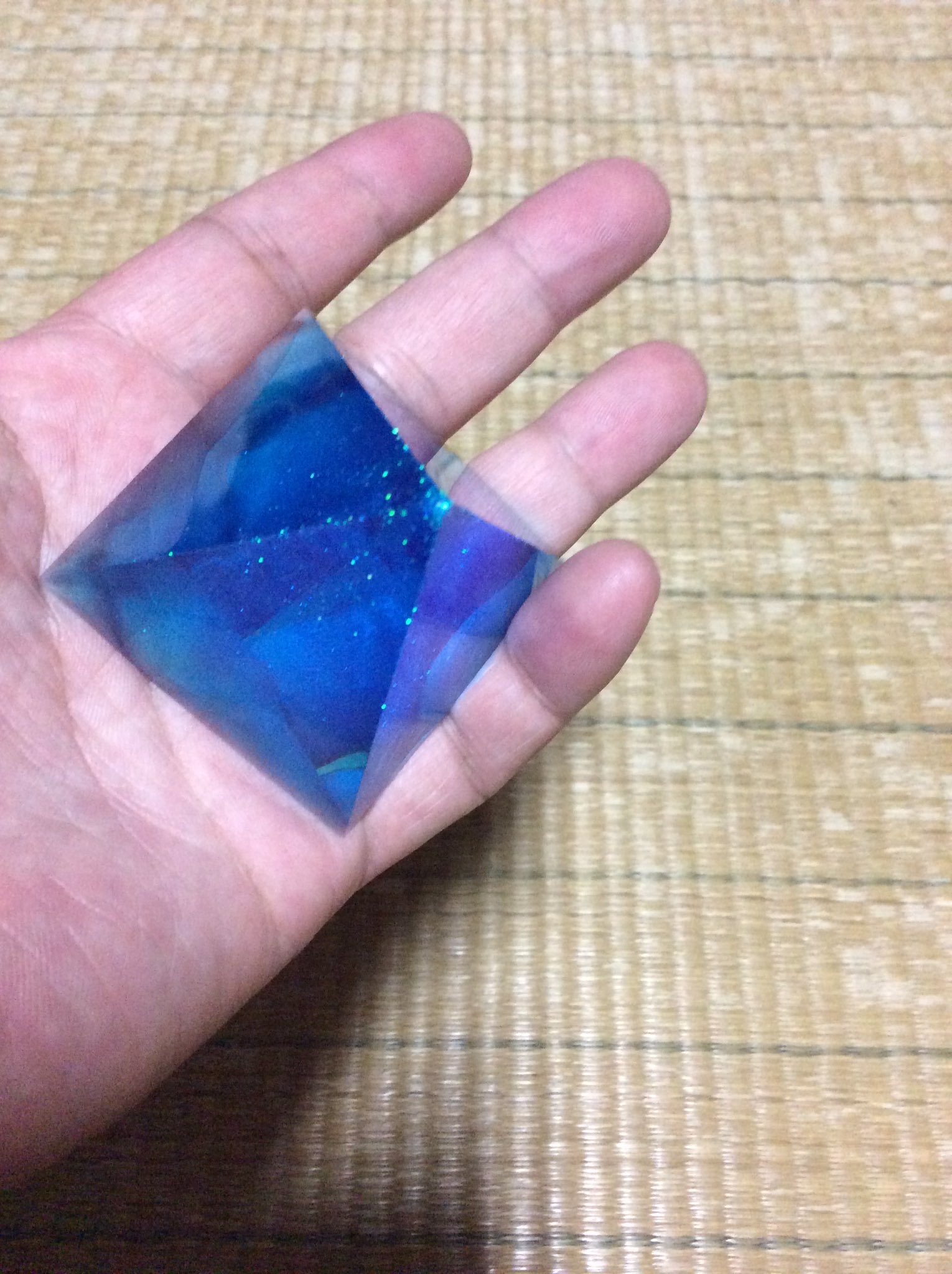 アクアマンタロウ No Twitter 100均の顔料よりも タミヤカラーのクリアブルーが良い発色だ 先端に気泡が入っちゃって失敗だけど それでも良い出来 ｰ ノ T Co Cu2mcrudjz Twitter