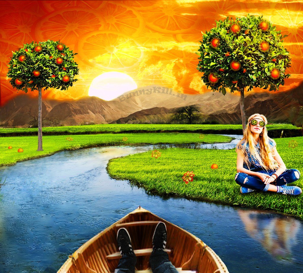 Marmalade Skies Paper Machet