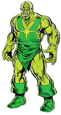If Radioactive Man is bitten my a normal spider,
does he get spider-powers? :-/