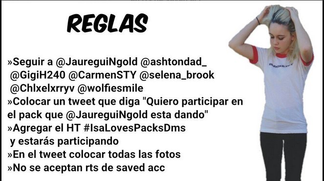 XiutifuIBoy's tweet photo. ✨Quiero participar en el pack que @JaureguiNgold está dando✨
#IsaLovesPacksDms
🙏Den RT pls🙏
💢No Saved Acount💢 https://t.co/weWw1w95du
