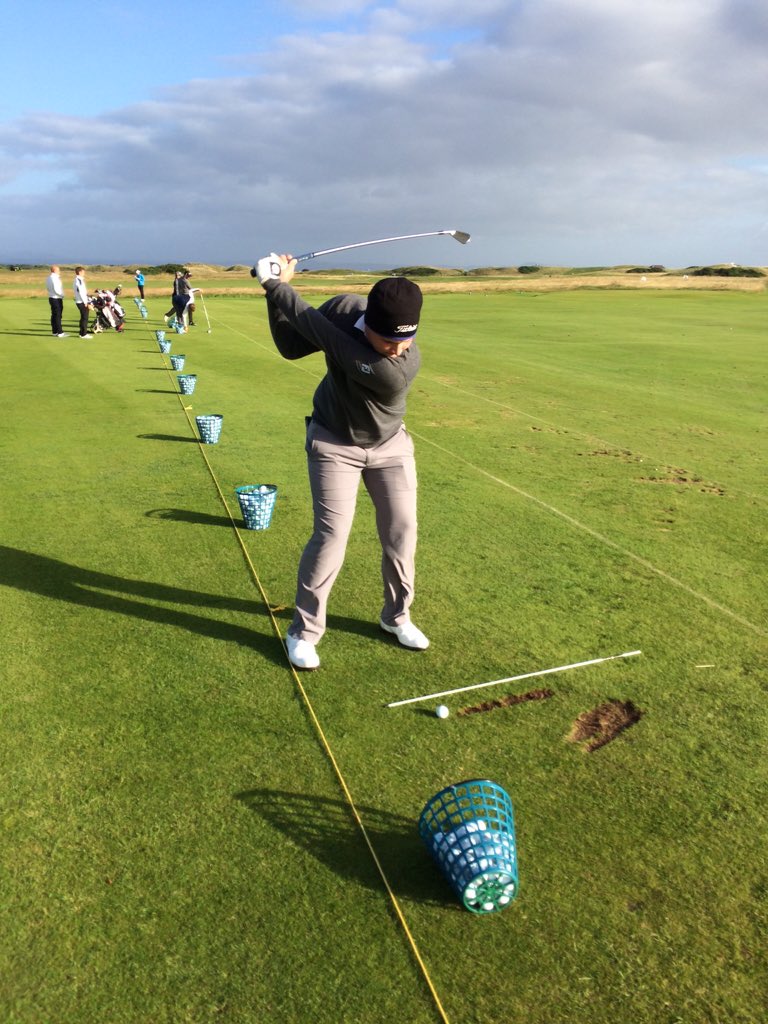 Kyle_Reid999's tweet photo. Windy was an understatement at Muirfeild today but was hitting it well, can't wait to get started 💪🏻 https://t.co/1RLfG265xv