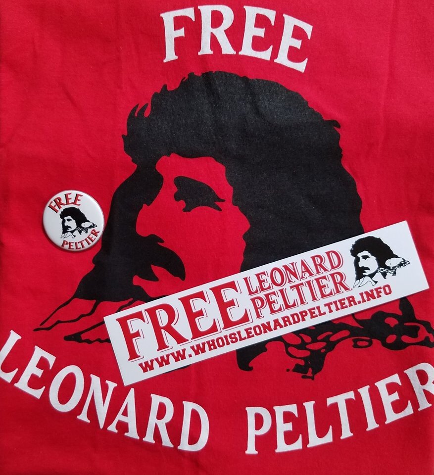 Menstradish's tweet photo. “@redskywatcher: @POTUS @LorettaLynch I support executive clemency for #LeonardPeltier #FreeLeonardPeltier https://t.co/Vjew9Xac46”