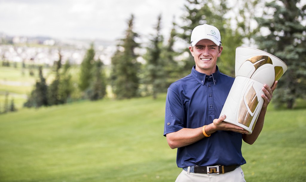 PGATOURAmericas's tweet photo. Congrats to @cbully91 on winning the @ATBClassicYYC for his first victory on the Mackenzie Tour! 🏆👏 https://t.co/LsQX5KA5IG