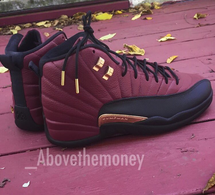 SneakerPics23's tweet photo. Burgundy Custom 12's https://t.co/GlSZPf82sD