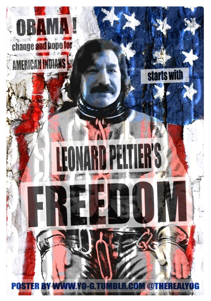swskeptic's tweet photo. “@Menstradish: @POTUS #LeonardPeltier was extradited on fabricated affidavits. #FreeLeonardPeltier ! https://t.co/GnA9J21Q2j””