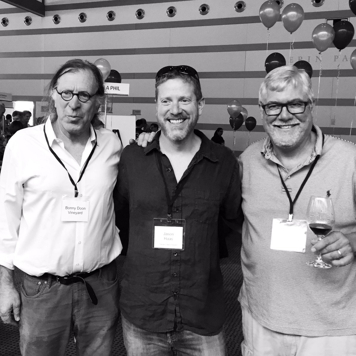 Tablas Creek (@tablascreek) on Twitter photo 90 years of <a href="/RhoneRangers/">The Rhone Rangers</a> leadership in one photo (from yesterday's #RRLA tasting). 90 years of <a href="/RhoneRangers/">The Rhone Rangers</a> leadership in one photo (from yesterday's #RRLA tasting).