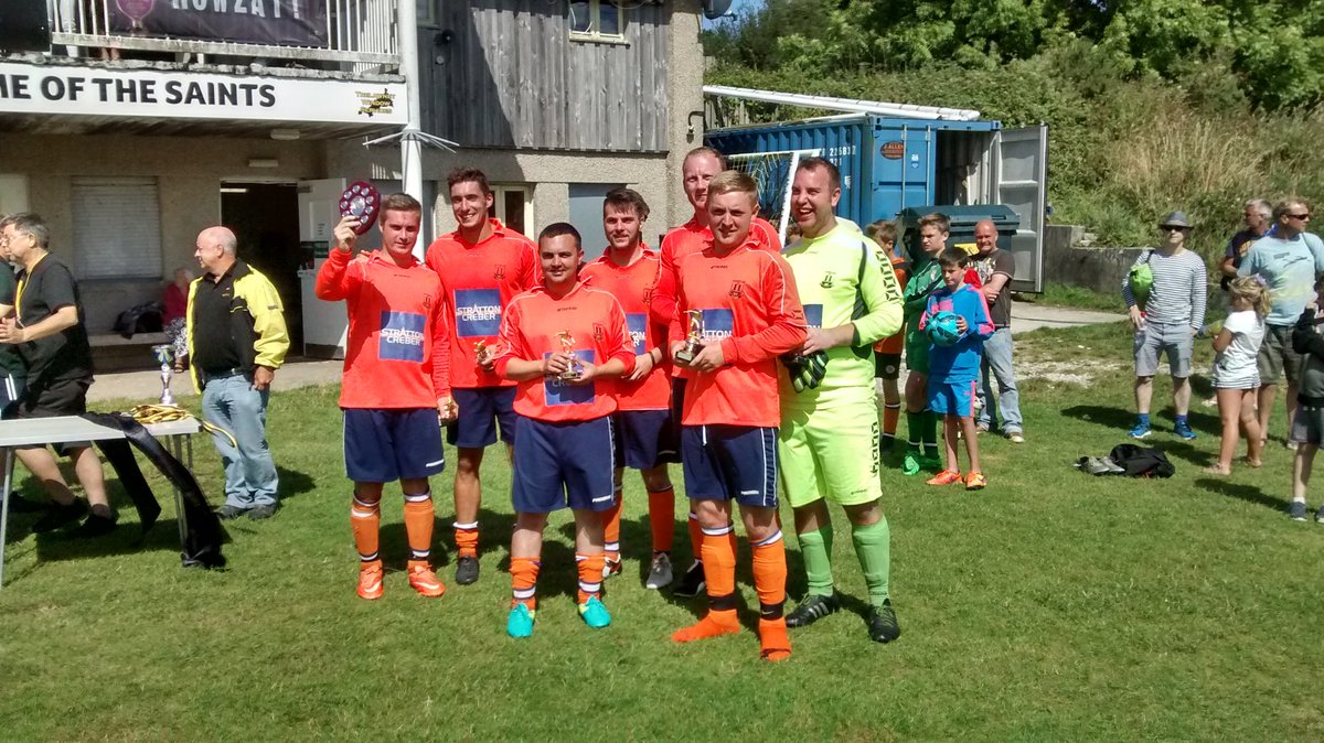 WE ARE CHAMPIONS!!!... Of <a href="/STDAYAFC1/">St Day AFC</a>'s 5 a side football tournament!