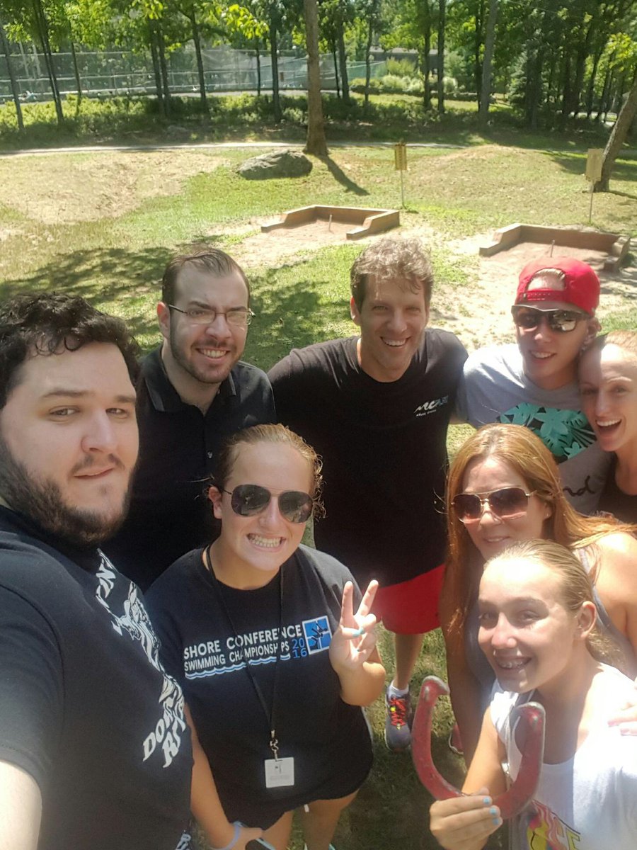 laranumbertwo's tweet photo. @Woodloch team all riled up reporting for duty. https://t.co/yFOExgrWpc