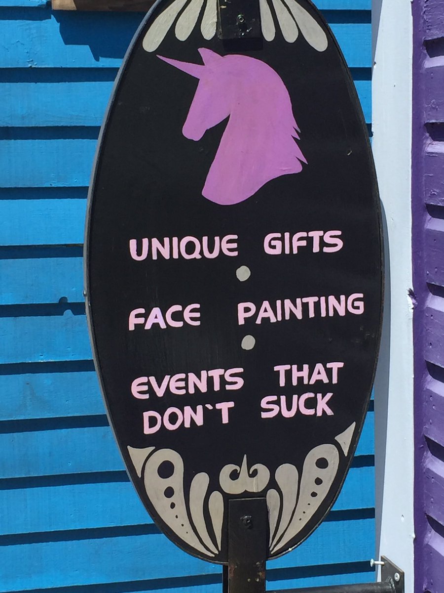 peopleofhalifax's tweet photo. Oh #VioletUnicorn, that's kinda great. #EasternPassage https://t.co/v7VryyKeEU