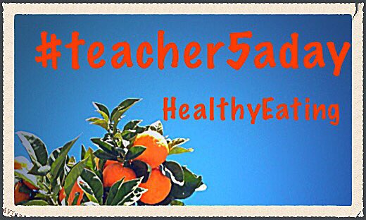 Breaking news!We'll be launching #teacher5adayHealthyEating Would you like to contribute (blogging, etc.)Pls DM &amp; RT