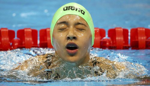 sirkuver's tweet photo. #RioWithTOI 13-year-old Gaurika Singh, youngest athlete at #Rio2016, has won her 100m backstroke heat https://t.co/1tqtnda1qh