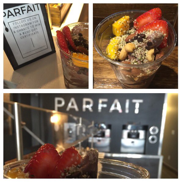 ParfaitKingston's tweet photo. It's a parfait day for parfait. Come on down to 268 Princess for some Fresh frozen yogurt. https://t.co/mKdi7mzs8A