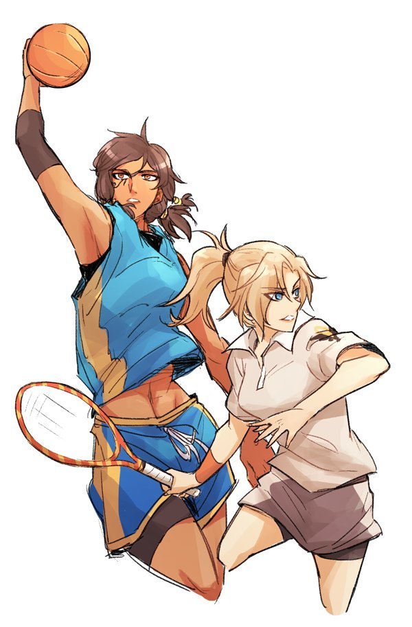 OverwatchBase's tweet image. Summer games Pharah and Mercy!
Artwork by mameo (bit.ly/2aE1Rpx)