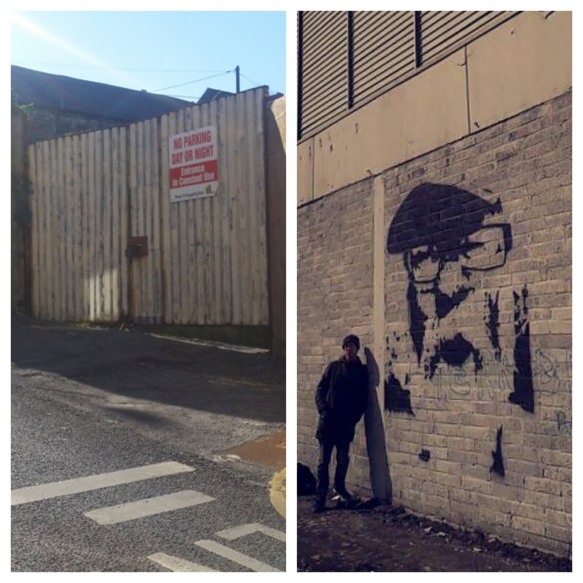 #AnSiopa has come on board to support new local artist Sam Doyle in creating a mural for #WaterfordWalls 2016!