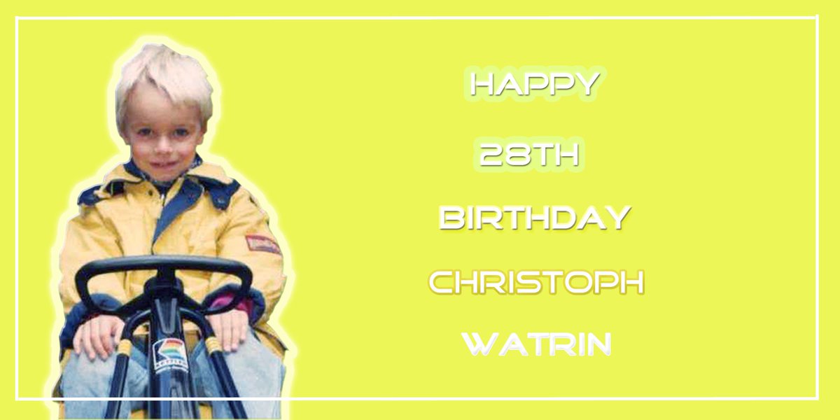 cwatrinfans's tweet photo. 😊 💛 #HappyBirthday #ChristophWatrin #ChrisWatrin #Birthday #Cute #Singer #Music #Band #us5 #photo #photography #HBD https://t.co/KCCR9DdeeF