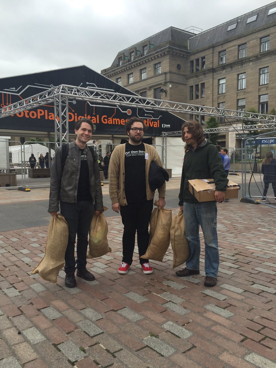 OurOwnStorm's tweet photo. #Dare2016 #protoplay is officially over! had an amazing time showing; got 👌 feedback.
#indiegame #gamedev #indiegame https://t.co/UpHQfOj36i