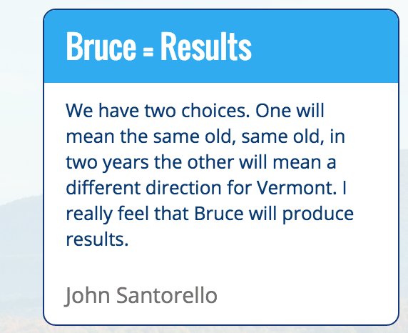 BruceLisman's tweet photo. Why are you voting for Bruce? #resuilts Read more: https://t.co/XgwPW7Hl9Z #L4VT #vtpoli https://t.co/No8J7OsUSr