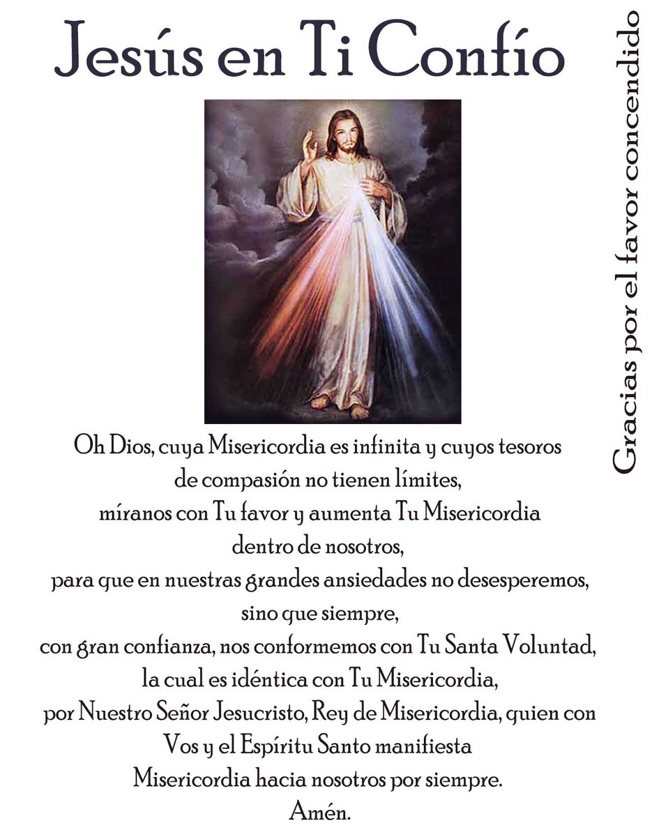 Silvia_fyd's tweet photo. Jesús en Ti Confío.... https://t.co/4At3aT2raS