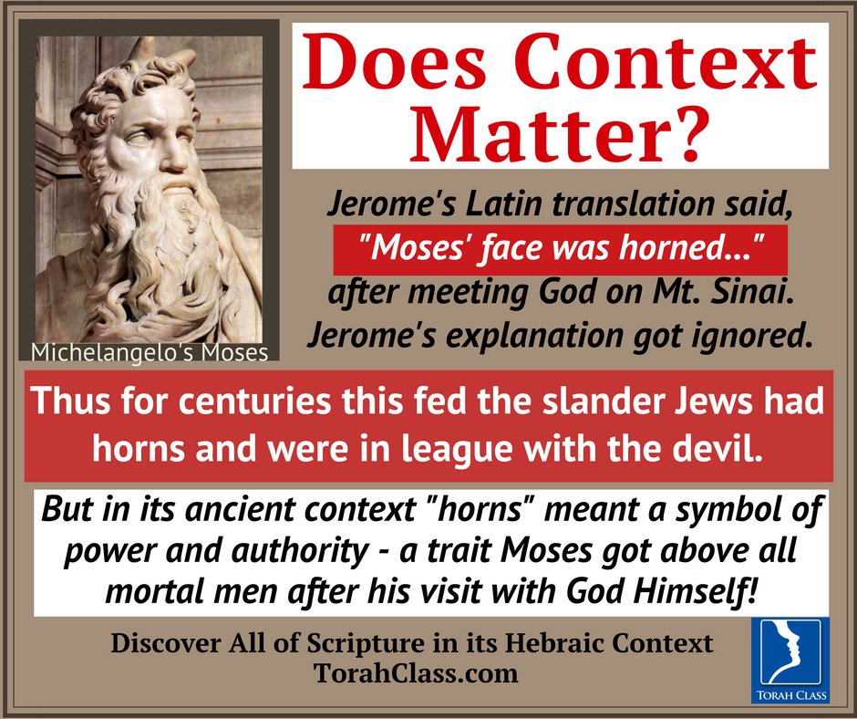 HolylandMarket's tweet image. Scripture out of context has spawned many a church doctrine. Don&apos;t let it happen to you.  #TorahClass