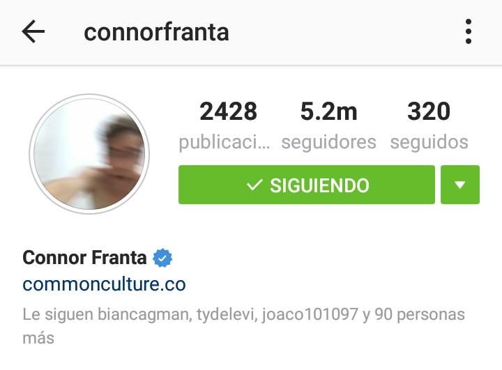 ArgFranta's tweet photo. Connor cambio su foto de perfil en instagram😊 https://t.co/b7zqyl6UqQ