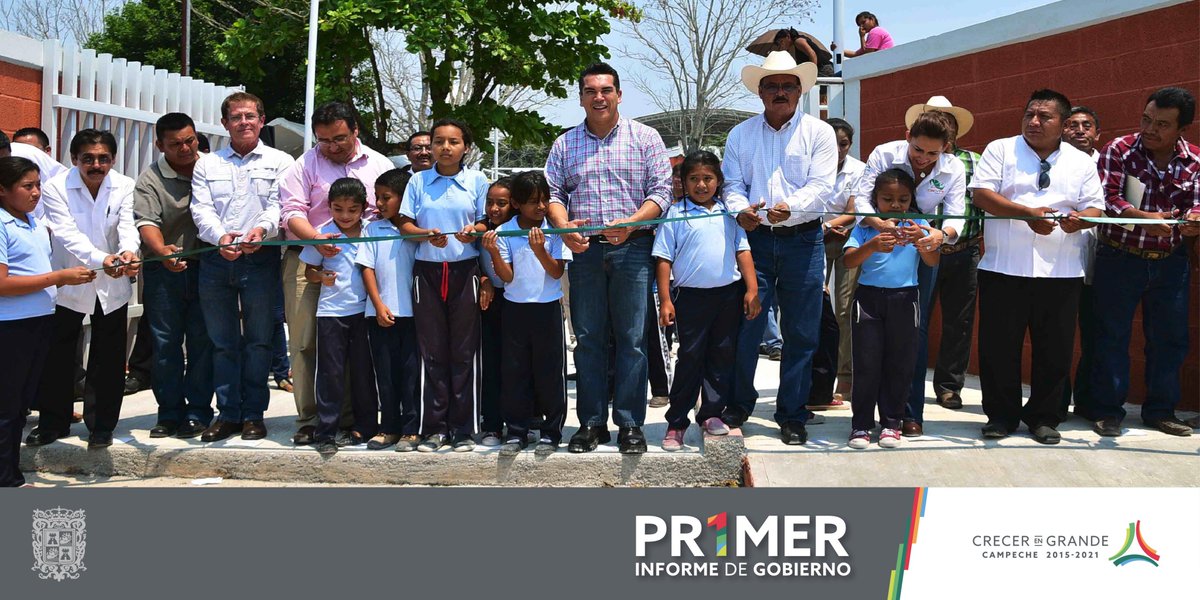 alitomorenoc's tweet photo. A este paso, en mi administración, rehabilitaremos el 100% de las escuelas de todo Campeche. #PR1MERInformeAMC https://t.co/NV0Kn9TBYo