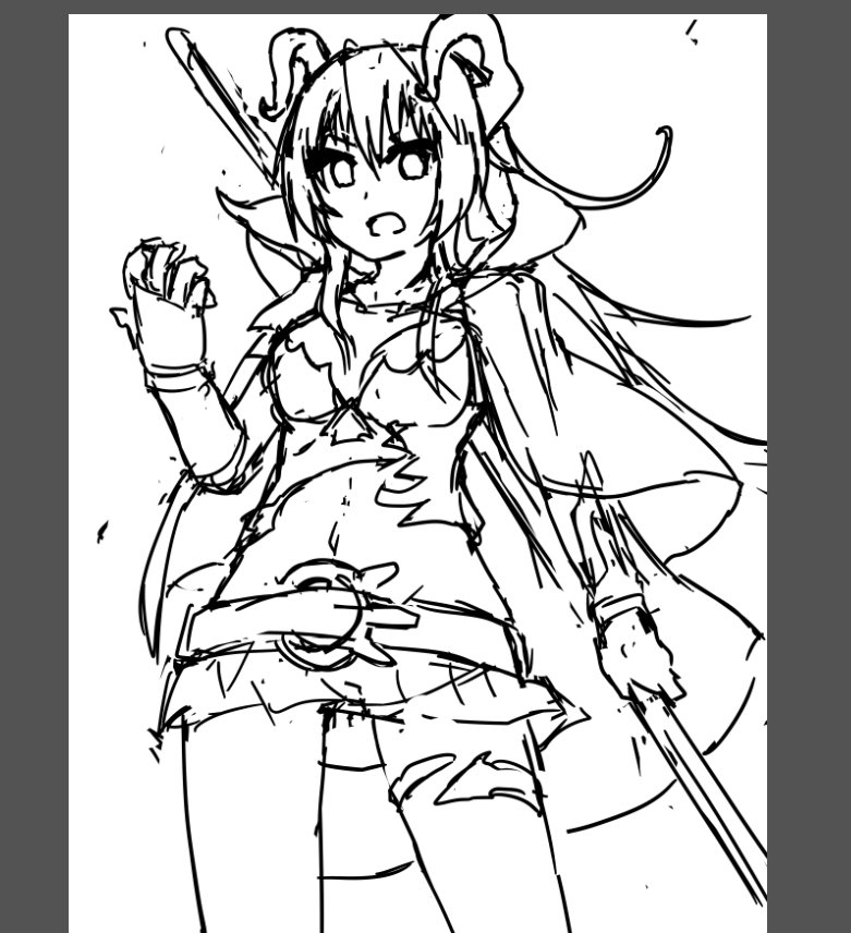 装飾が多すぎて描く気なくなるパターン 