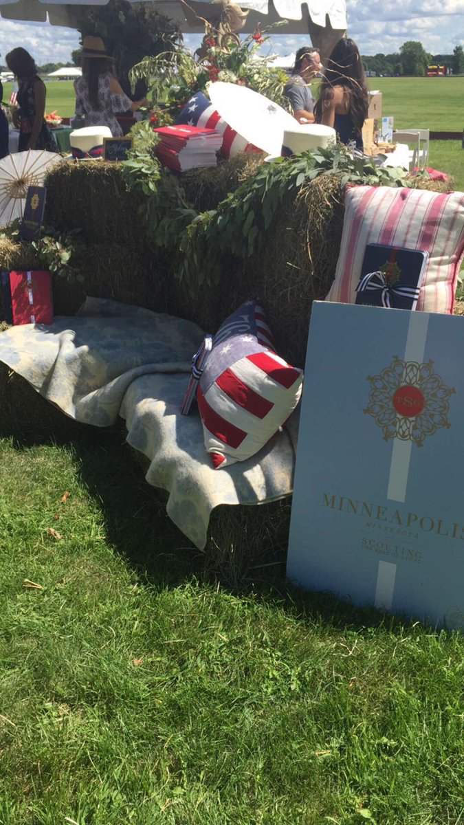Great set up at the TC Polo Classic <a href="/MplsScout/">TSG Minneapolis</a>