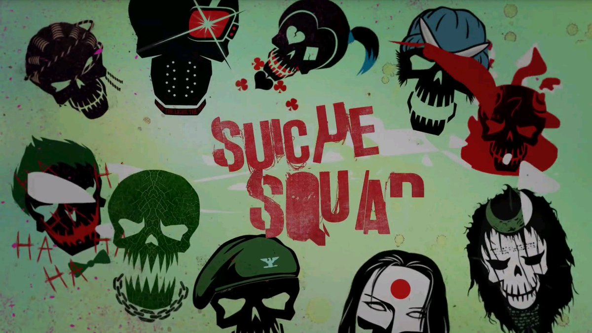 talkongleak's tweet photo. Watching SUICIDE SQUAD so COOL https://t.co/wxo4g9G9a5