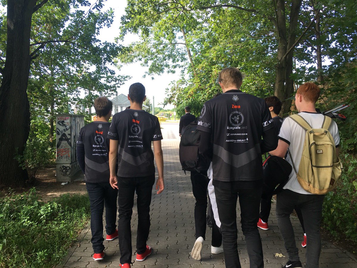 G2esports's tweet photo. We have been on quite an adventure today! Stay tuned 🙌🏽 #G2PSC #G2NFS #G2RZR #G2SH https://t.co/5oUPOubYvs