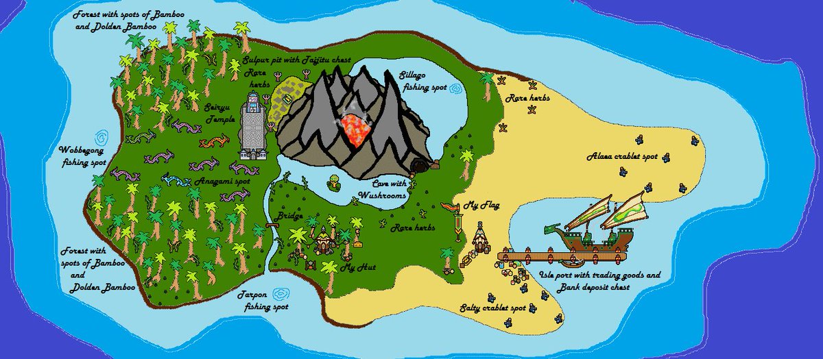 Flauros_M_M's tweet photo. I FINALLY finished it! My entry to the Arc Competition of #MyArcIsland!
@RuneScape @JagexBR

#IAmTheMasterOfPaint https://t.co/VQcn6tsULw