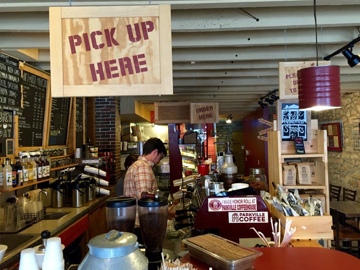 BrewindieKC's tweet photo. Dropped in for a caffeine fix at #parkvillecoffee - Look for them in our upcoming Brew Boxes! ☕️ ☕️  #KansasCity https://t.co/jN7bSlWCjD