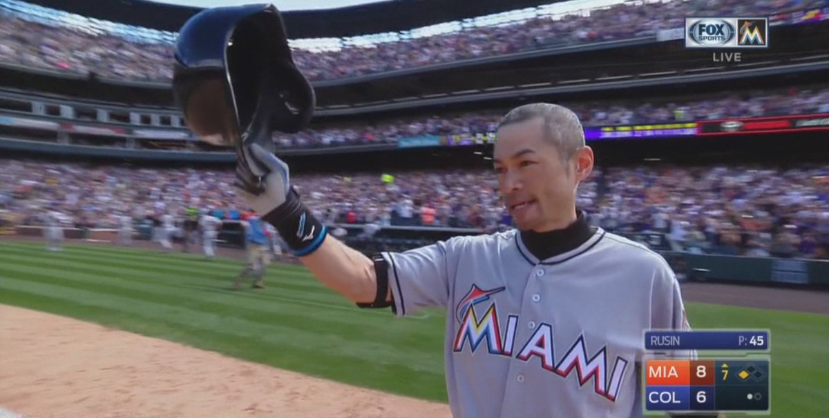 Ichiro reaches 3,000 hits in Marlins win over Rockies bit.ly/2bcWyxr?utm_me… https://t.co/yeOrrKNTGb