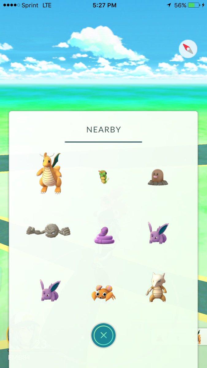 ericabanegas2's tweet photo. That moment dragonite is on your nearby but you can't find him. #pokemongo @PokemonGoApp @NianticLabs #fixthetracker https://t.co/bEpknsQxAC