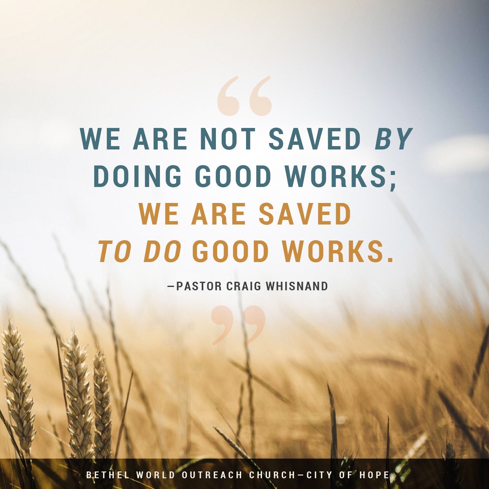 Harvest Intercontinental Church—Olney on Twitter "We are not saved by