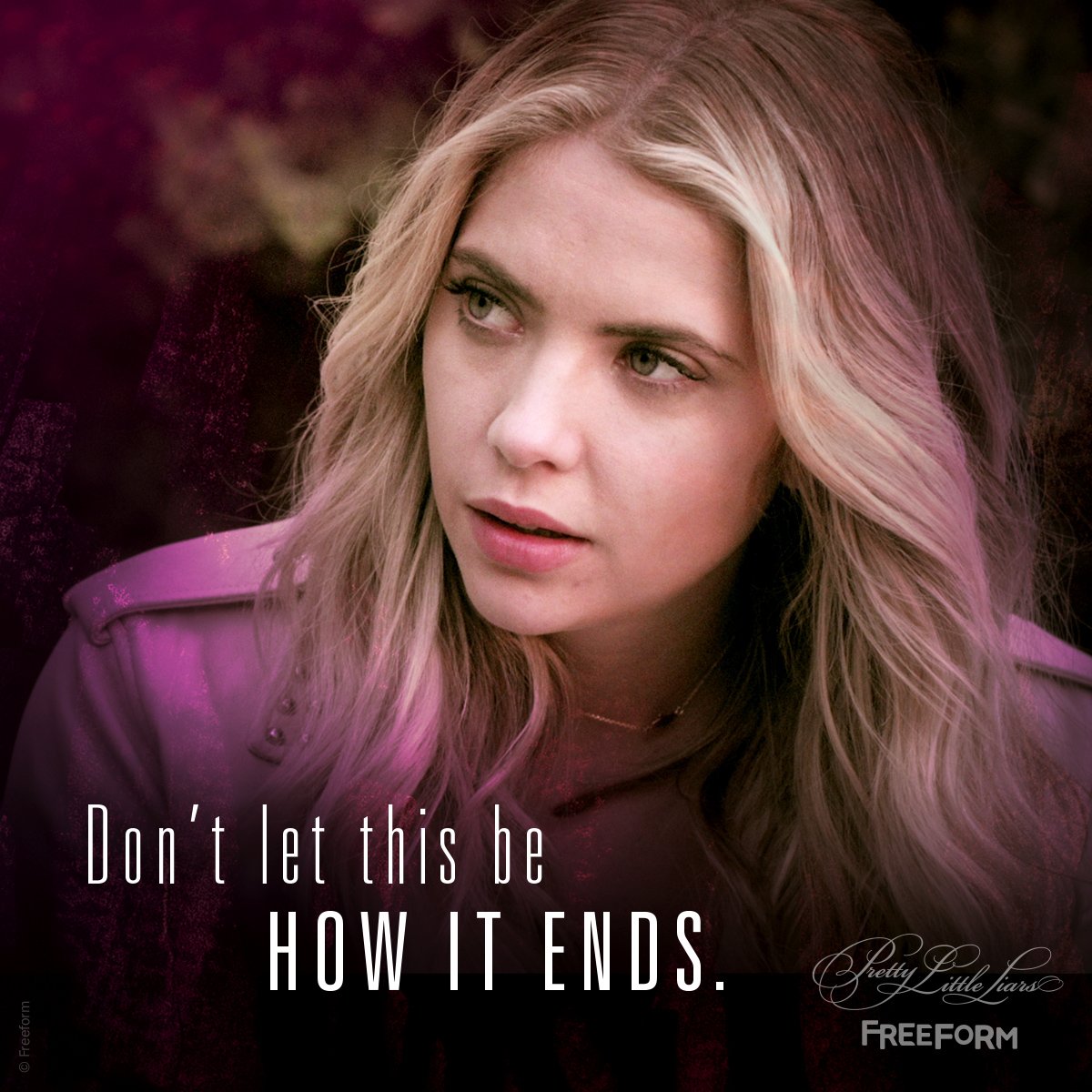 PLLonMax's tweet photo. The ever so wise words from Hanna Marin. π #PLL https://t.co/007JeUuN7V