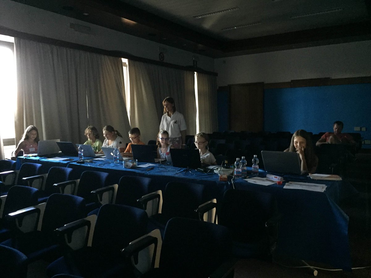 Sara_Rovinelli's tweet image. #coderdojofvg #muggia