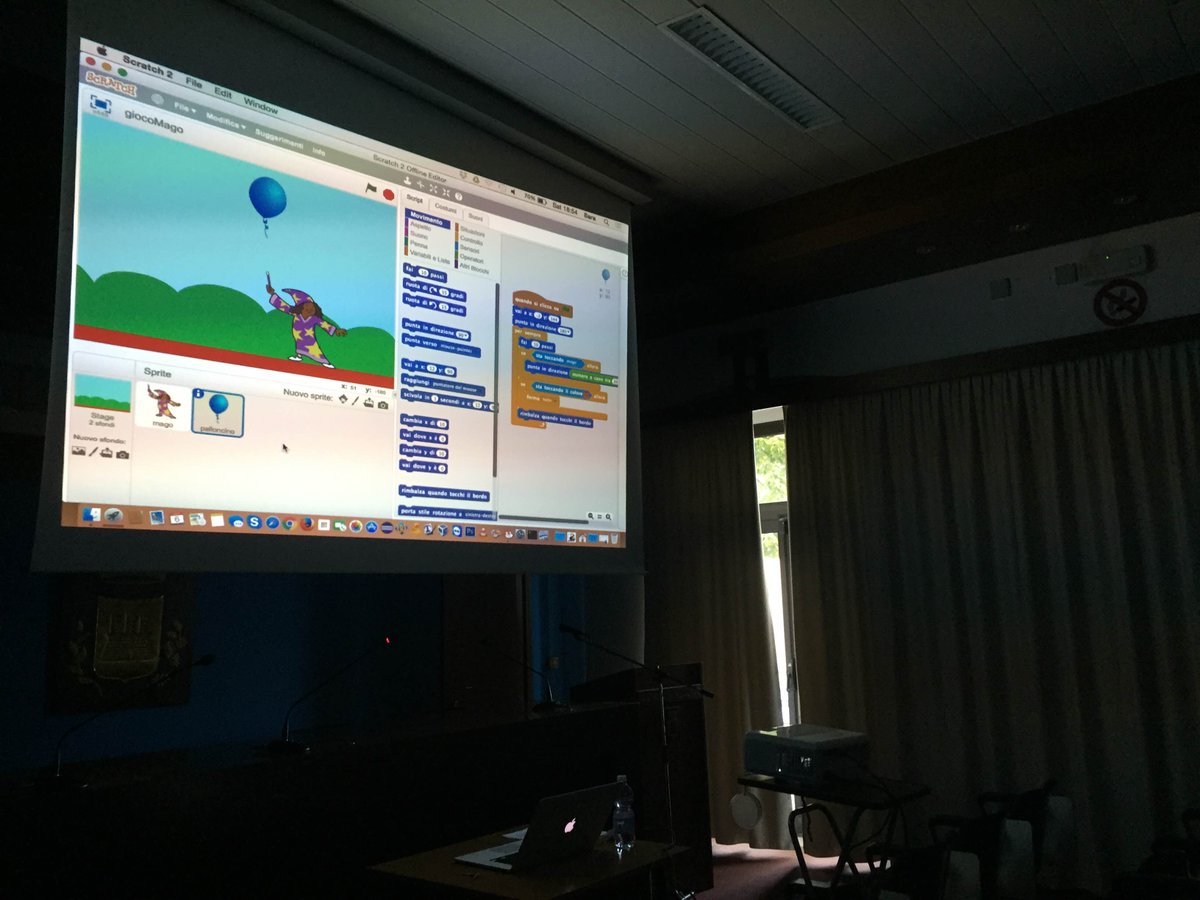 Sara_Rovinelli's tweet image. #coderdojofvg #muggia