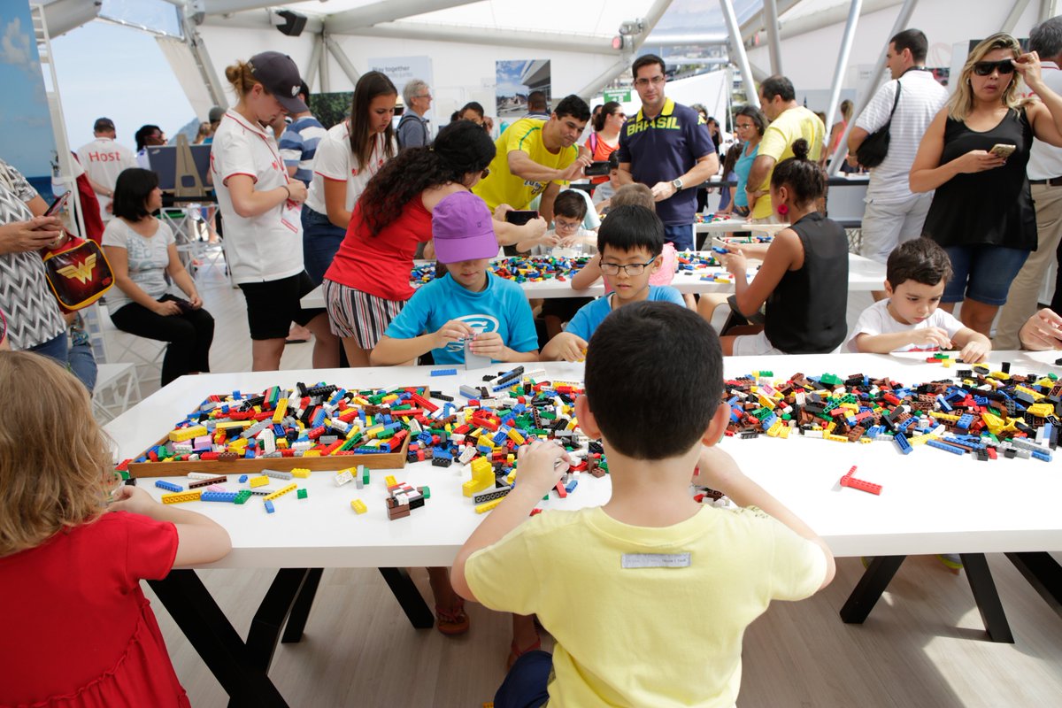 GoVisitDenmark's tweet photo. LEGO builders of all ages are helping us with our world record attempt for the biggest LEGO bike! #heartofdenmark https://t.co/O3MrihqZye