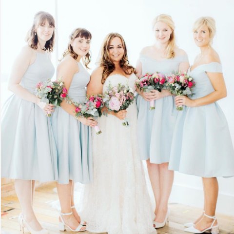 chi chi london bridesmaid