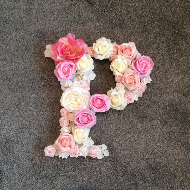 JustJazzle1's tweet photo. @Miss_Delahoyde Hi Cara, Please RT my new product Floral Letters for little girlies bedrooms or doors. https://t.co/3KNPu8nq8b