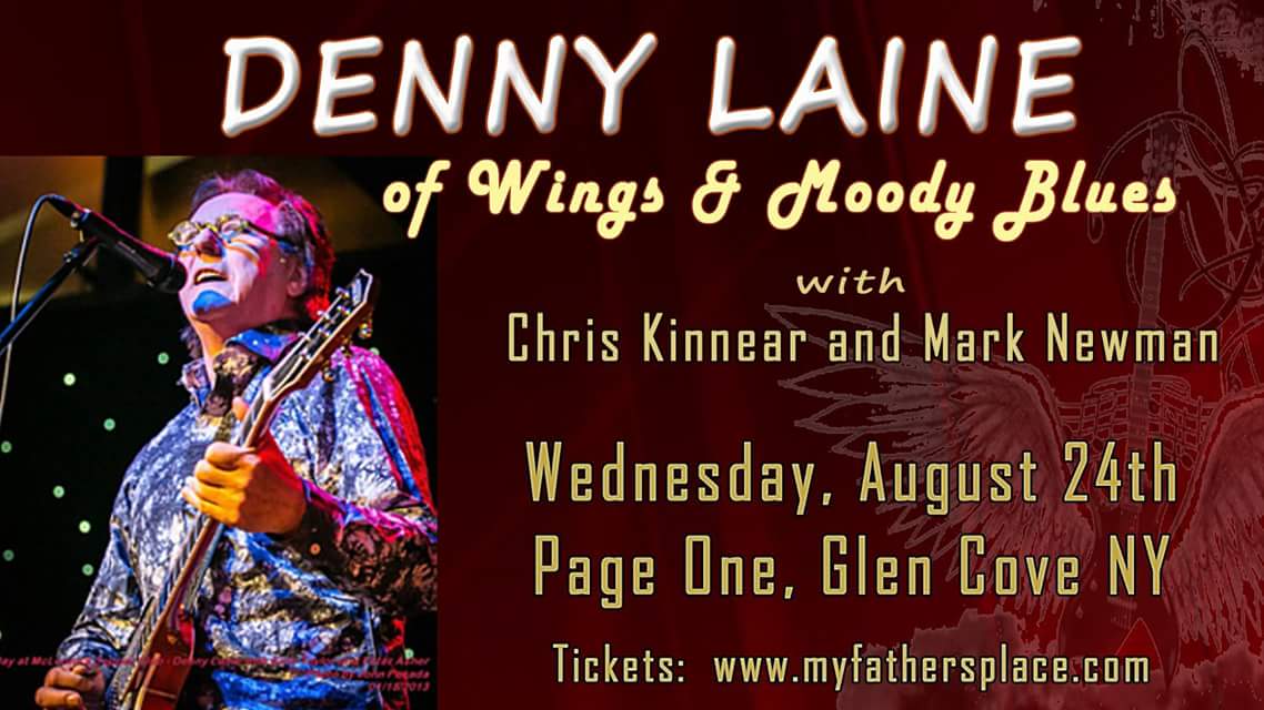 myfathersplace.com
Doors open at 5:30 dinner (not incl.)
Show starts7:30  516-676-2800
#dennylaine #livemusic