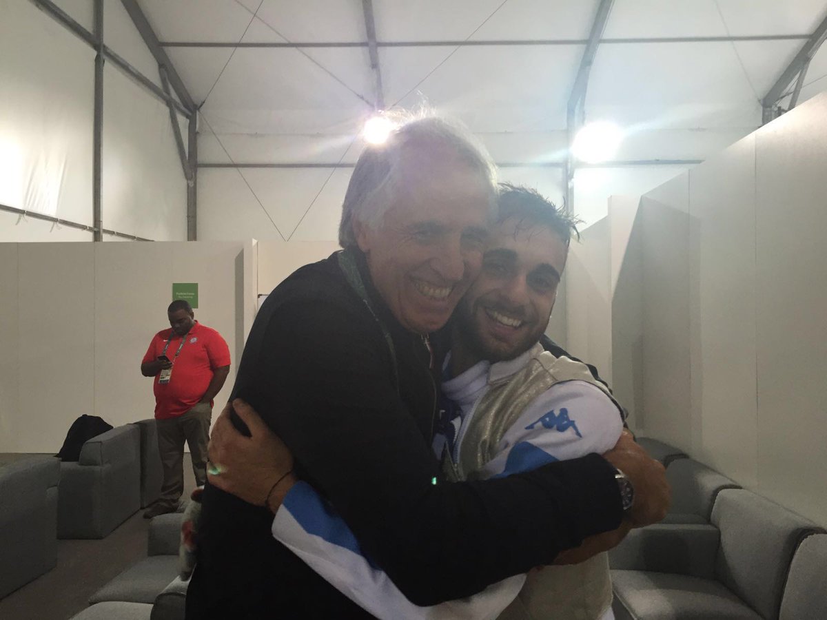 ORO! Una gioia indescrivibile... Grazie Daniele #Garozzo #fencing #Rio2016