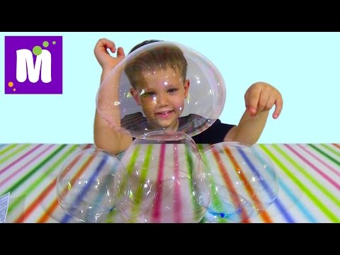 Мыльные пузыри. Фокусы с пузырьками. Гигантские пузыри. Включи видео пузыри. Шоу мыльных пузырей для детей.